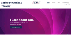 Desktop Screenshot of eatingdynamiksandtherapy.com